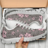 Cherry Blossom Pattern Print Design CB05 Sneakers White Bottom Shoes