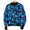 Butterfly Pattern Print Design 03 Women's Bomber Jacket