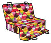 Cupcake Pattern Print Design CP02 Rear Dog  Seat Cover