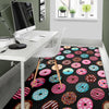 Donut Pattern Print Design DN02 Area Rugs