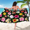 Hibiscus Pattern Print Design HB025 Sarong Pareo Wrap