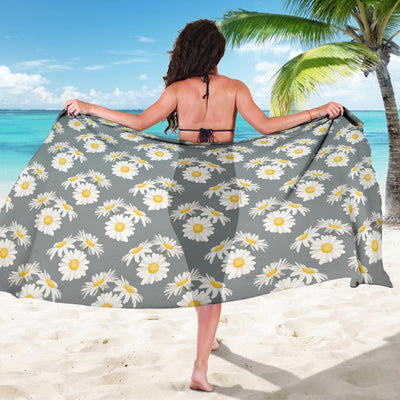 Daisy Pattern Print Design DS09 Sarong Pareo Wrap