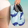 Dolphin Heart Pattern Aqua Water Shoes