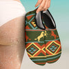 Horse Western Pattern Aqua Water Shoes