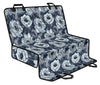 Anemone Pattern Print Design AM09 Rear Dog  Seat Cover