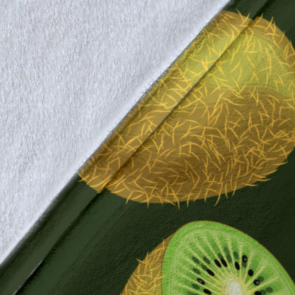 Kiwi Pattern Print Design KW04 Fleece Blanket