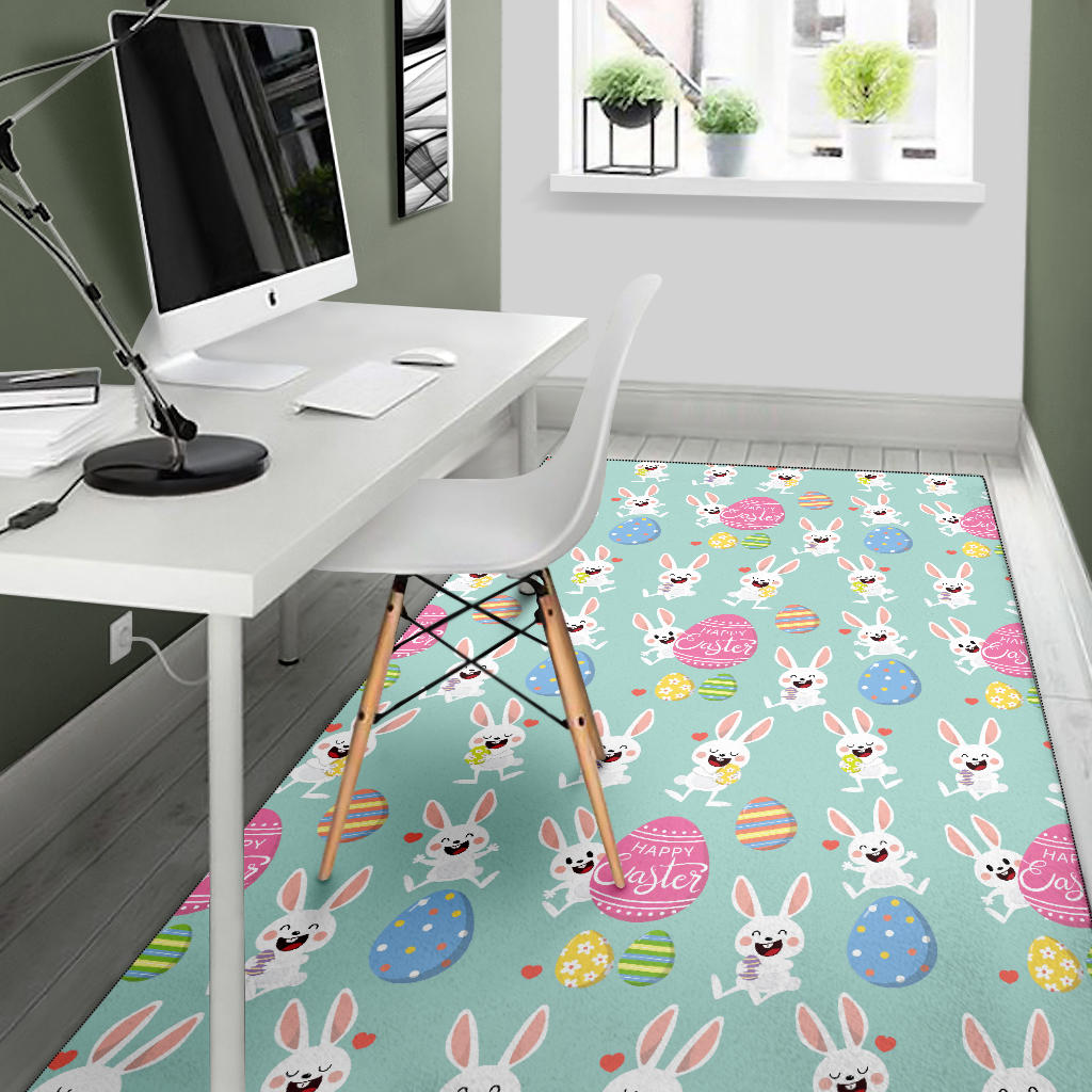 Easter Eggs Pattern Print Design RB014 Area Rugs