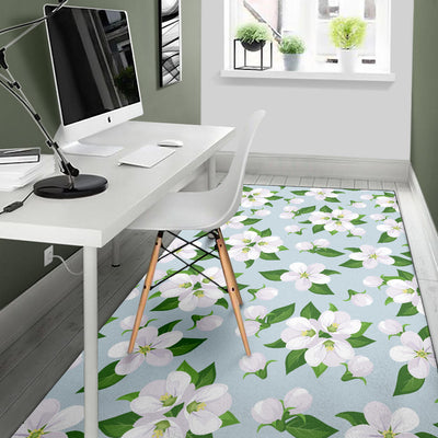 Apple blossom Pattern Print Design AB04 Area Rugs