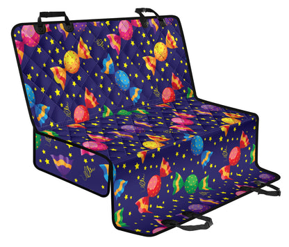 Candy Pattern Print Design CA06 Rear Dog  Seat Cover