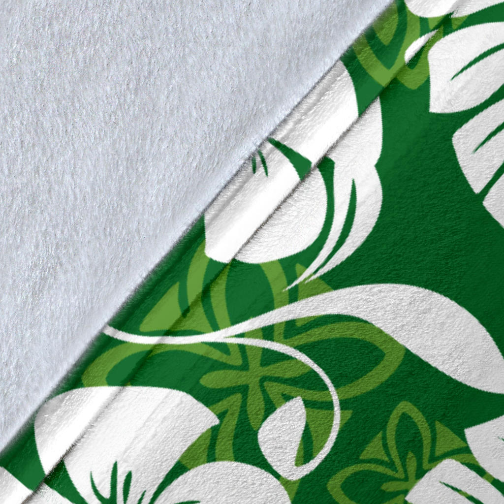 Hawaiian Themed Pattern Print Design H016 Fleece Blanket
