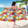 Daisy Pattern Print Design DS05 Sarong Pareo Wrap