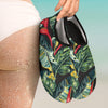 Bird Of Paradise Pattern Print Design BOP06 Aqua Water Shoes