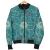 Lotus Pattern Print Design 01 Women's Bomber Jacket