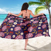 Hydrangea Pattern Print Design HD010 Sarong Pareo Wrap