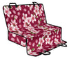 Cherry Blossom Pattern Print Design CB06 Rear Dog  Seat Cover