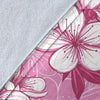 Cherry Blossom Pattern Print Design CB02 Fleece Blanket