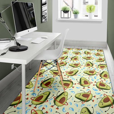 Avocado Pattern Print Design AC02 Area Rugs