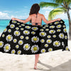 Daisy Pattern Print Design DS01 Sarong Pareo Wrap