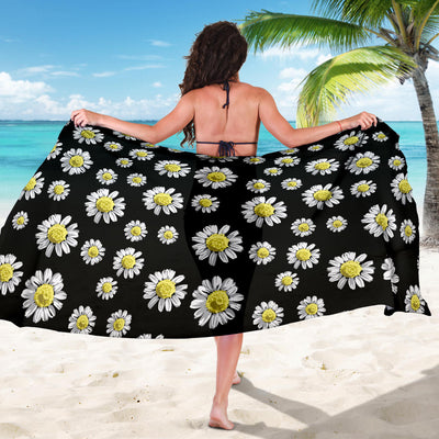 Daisy Pattern Print Design DS01 Sarong Pareo Wrap