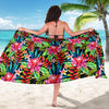 Heliconia Pattern Print Design HL02 Sarong Pareo Wrap