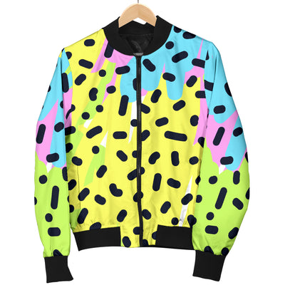 90s Pattern Print Design 2 Women's Bomber Jacket