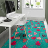 Lollipop Pattern Print Design LL01 Area Rugs