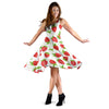 Strawberry Pattern Print Design SB07 Midi Dress