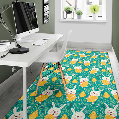 Easter Eggs Pattern Print Design RB02 Area Rugs
