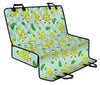 Avocado Pattern Print Design AC011 Rear Dog  Seat Cover