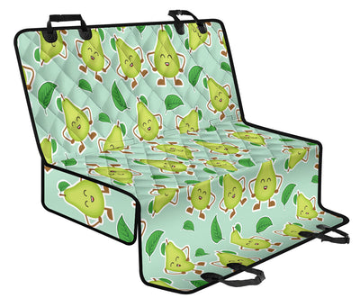 Avocado Pattern Print Design AC011 Rear Dog  Seat Cover