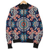 Bohemian Pattern Print Design 02 Women's Bomber Jacket