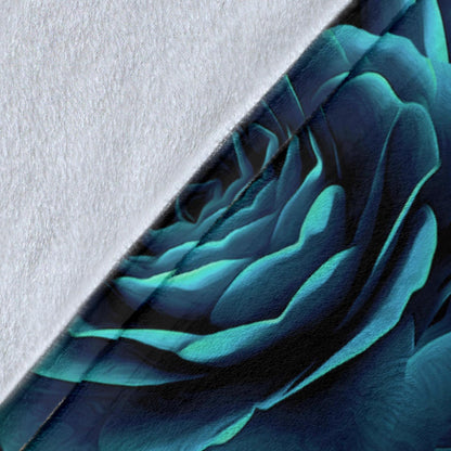 Camellia Pattern Print Design CM04 Fleece Blanket