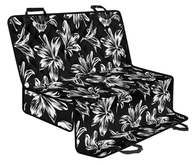 Amaryllis Pattern Print Design AL04 Rear Dog  Seat Cover