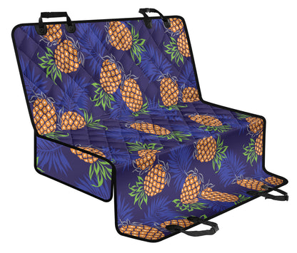 Pineapple Pattern Print Design PP02 Rear Dog  Seat Cover