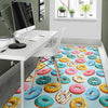 Donut Pattern Print Design DN05 Area Rugs