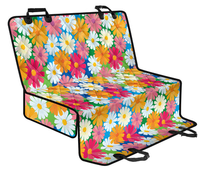 Daisy Pattern Print Design DS05 Rear Dog  Seat Cover