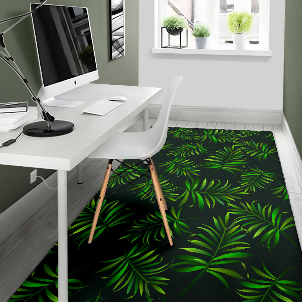 Rainforest Pattern Print Design RF03 Area Rugs