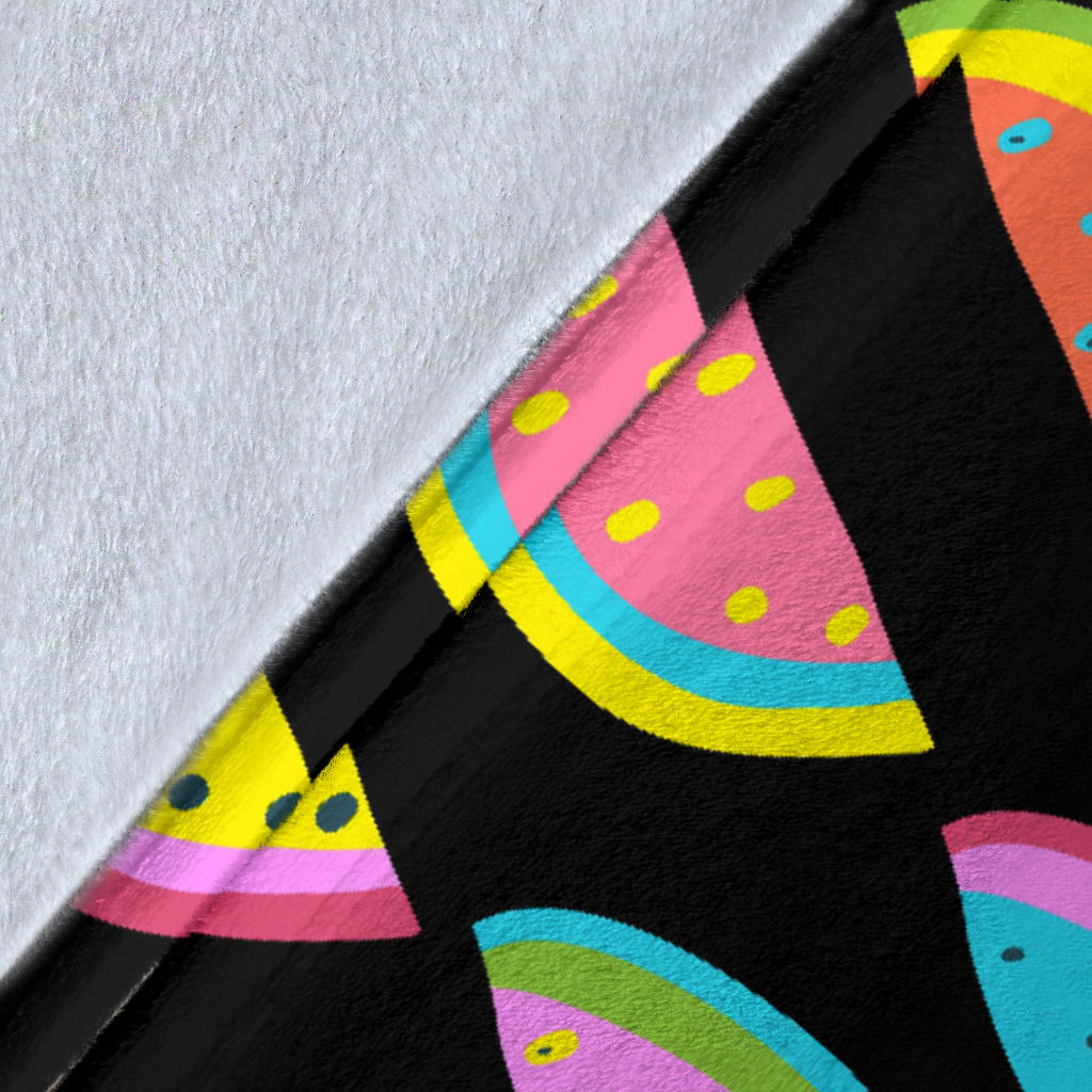 Watermelon Pattern Print Design WM08 Fleece Blanket