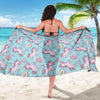 Donut Unicorn Pattern Print Design DN016 Sarong Pareo Wrap