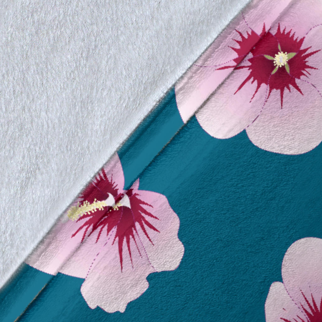 Cherry Blossom Pattern Print Design CB08 Fleece Blanket