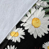 Daisy Pattern Print Design DS07 Fleece Blanket