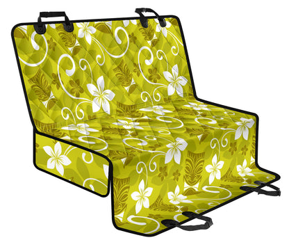 Hawaiian Themed Pattern Print Design H019 Rear Dog  Seat Cover