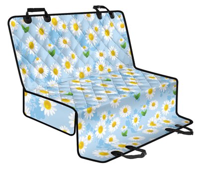 Daisy Pattern Print Design DS010 Rear Dog  Seat Cover