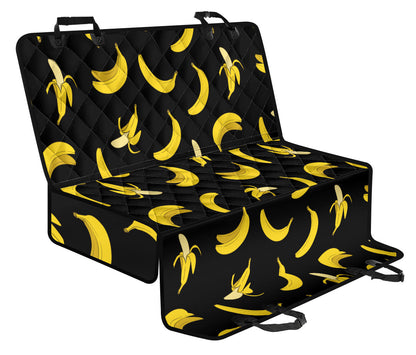 Banana Pattern Print Design BA05 Rear Dog  Seat Cover