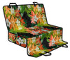 Amaryllis Pattern Print Design AL07 Rear Dog  Seat Cover