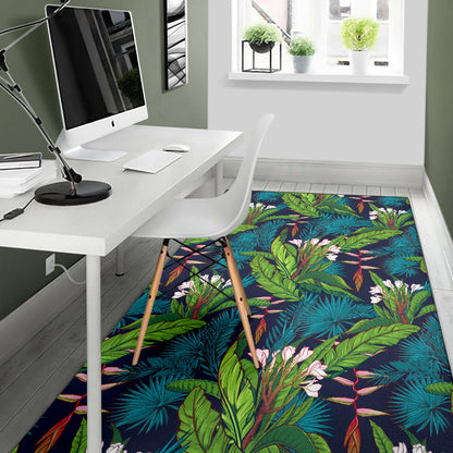 Rainforest Pattern Print Design RF01 Area Rugs