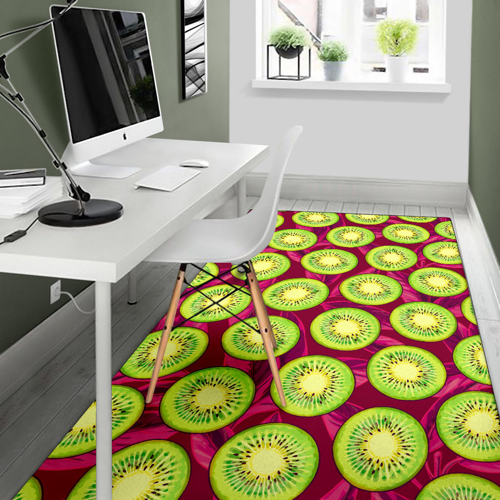 Kiwi Pattern Print Design KW05 Area Rugs