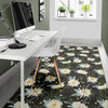 Daisy Pattern Print Design DS08 Area Rugs