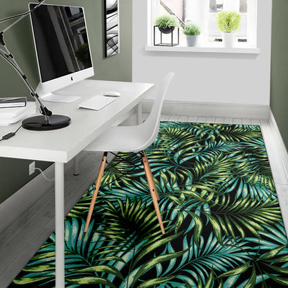Tropical Flower Pattern Print Design TF08 Area Rugs