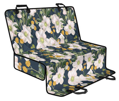 Anemone Pattern Print Design AM04 Rear Dog  Seat Cover